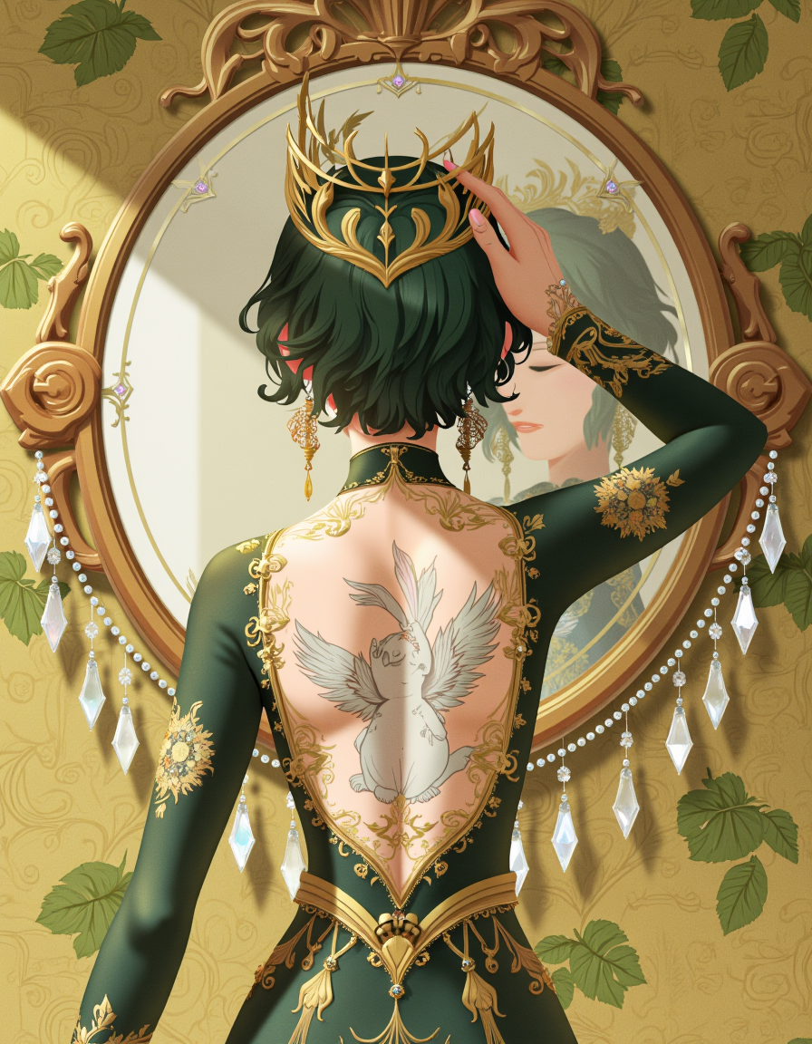 欧美唯美插画