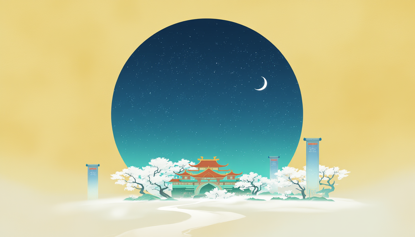 古风气氛背景