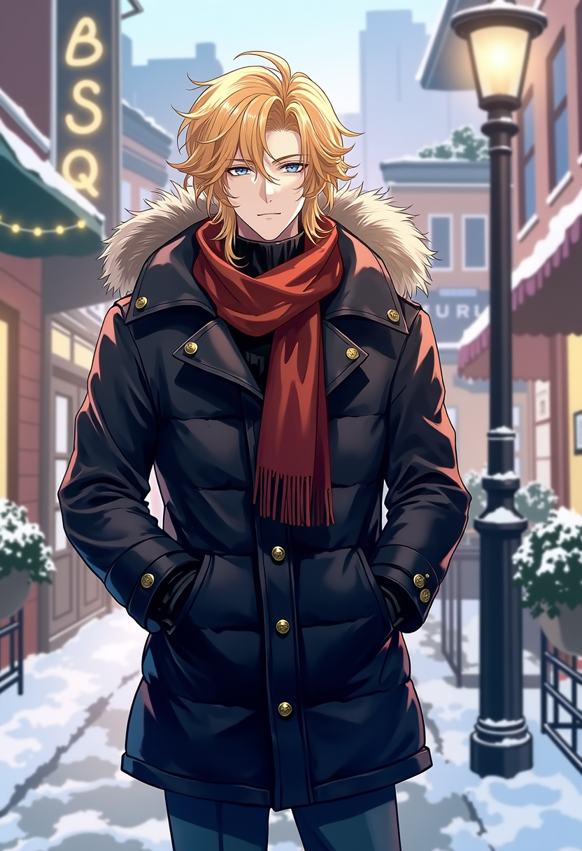 二次元人物-年轻男性