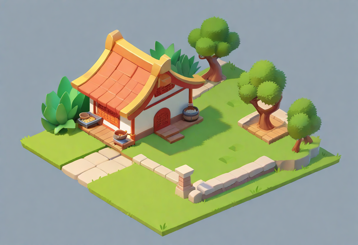 等距场景