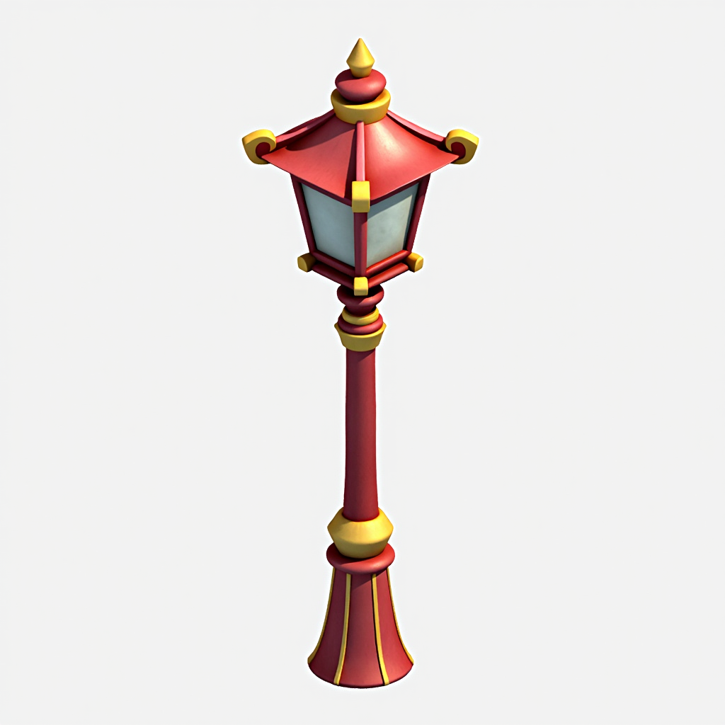 Q版古风3D建筑