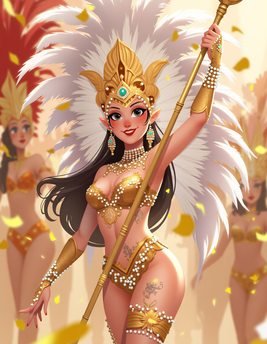 欧美唯美插画