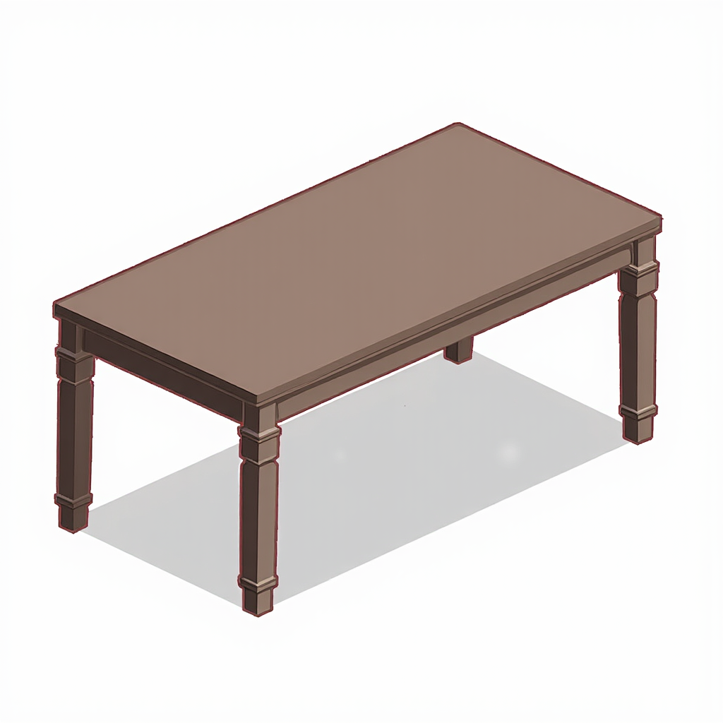 平涂二次元场景物件