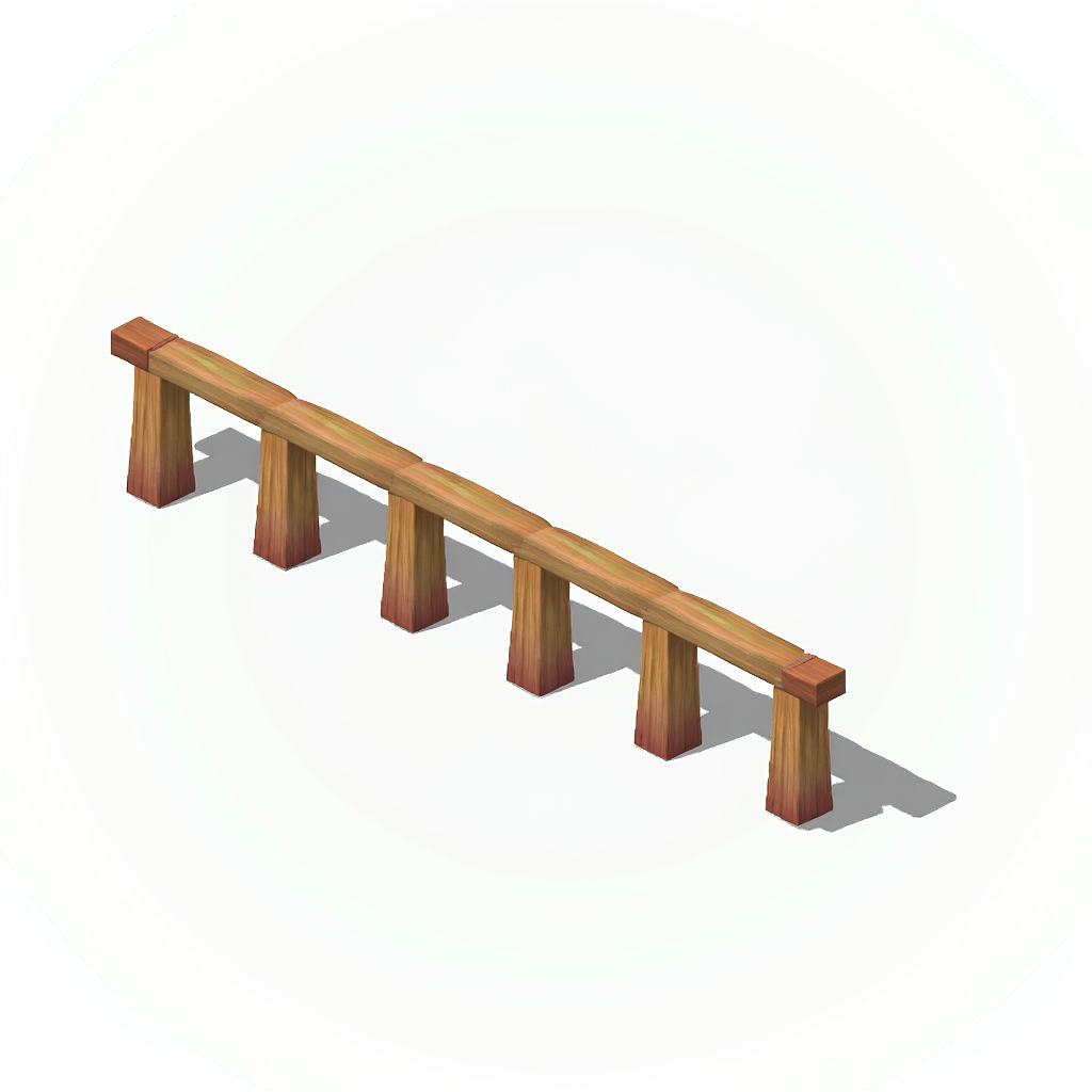 Q版古风3D建筑