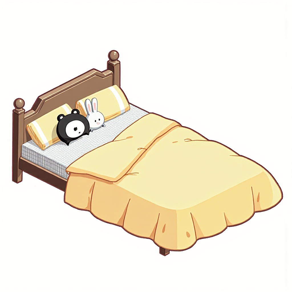 平涂二次元场景物件