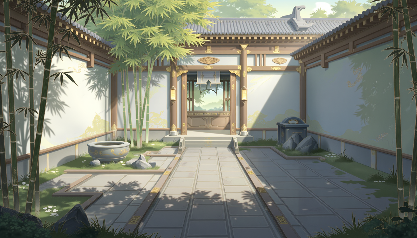 古风金线场景