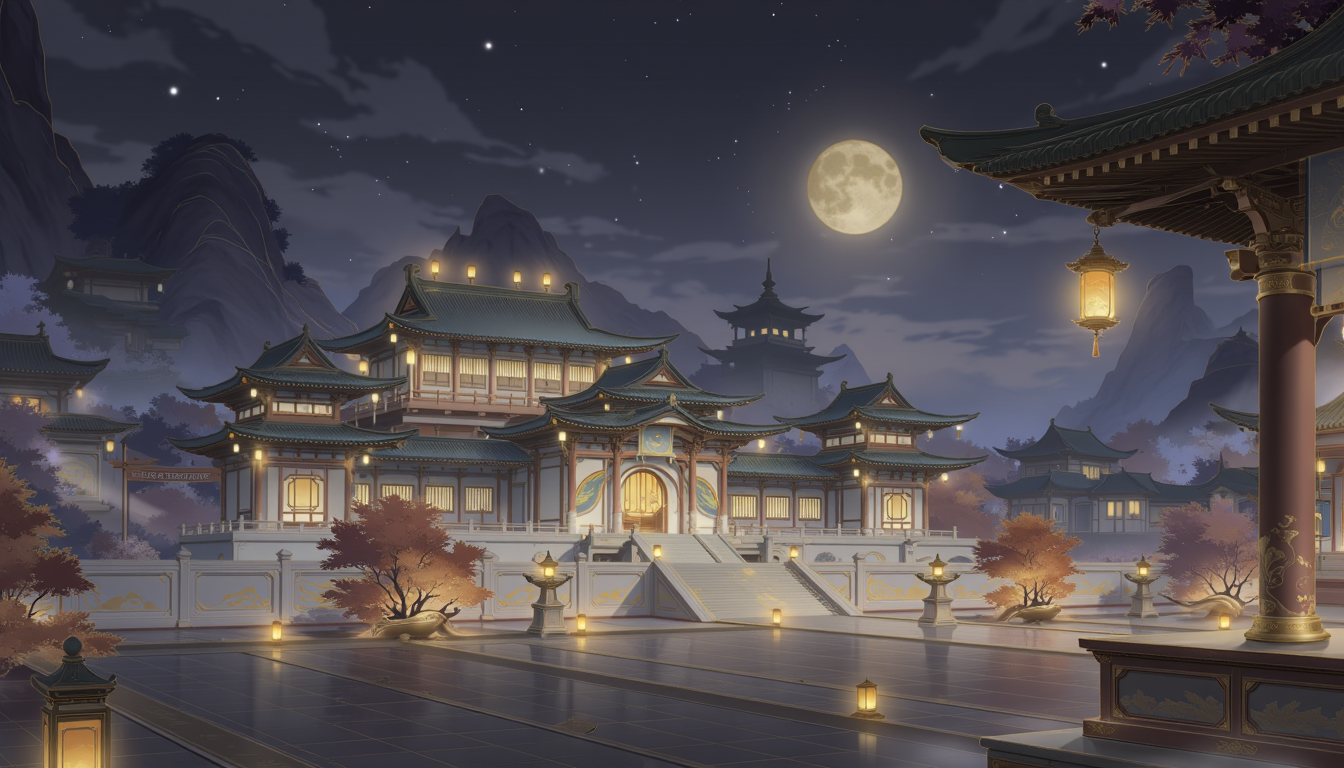 古风金线场景