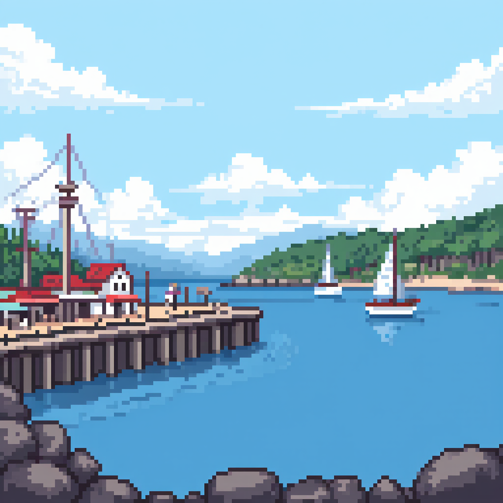 像素风格场景