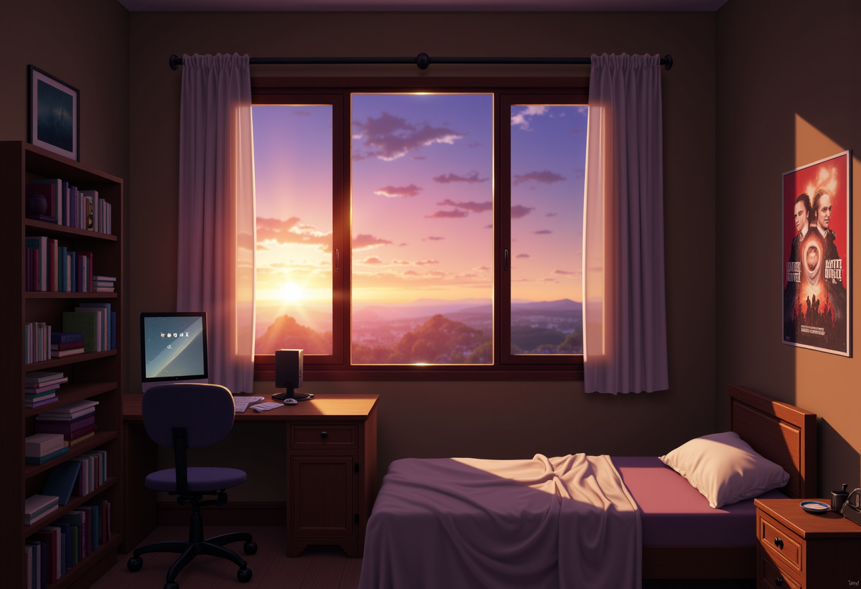 动画风格场景