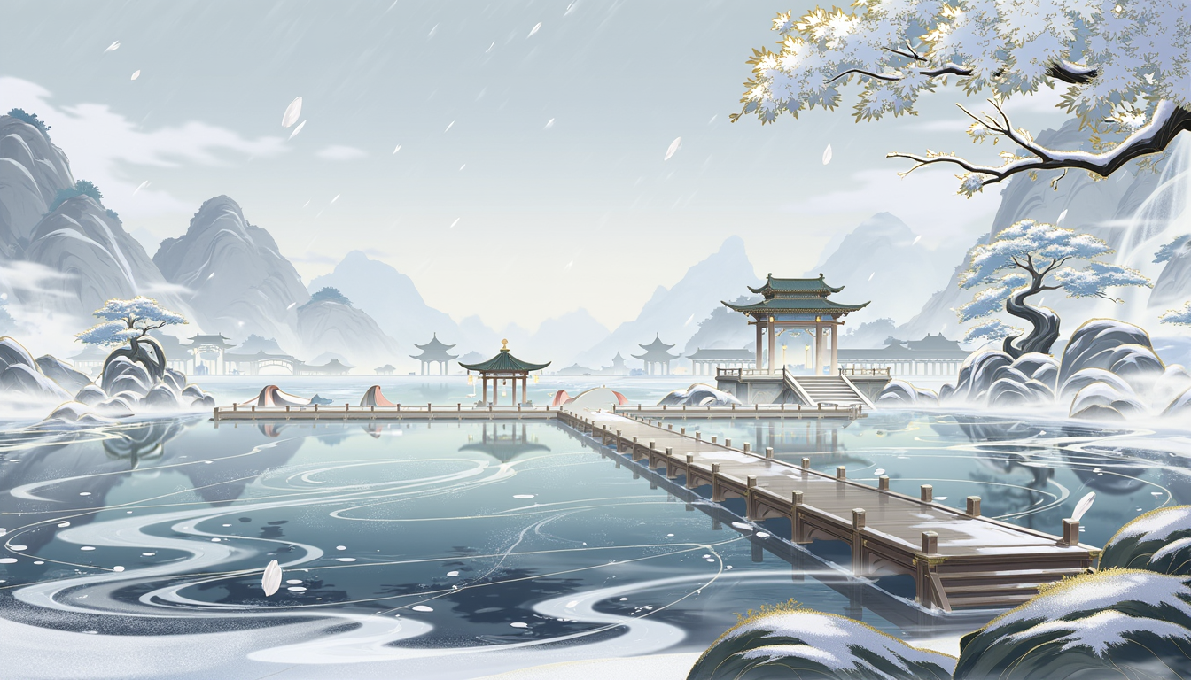 古风金线场景