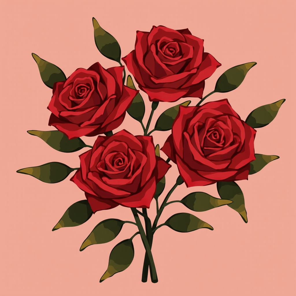 唯美插画风ICON