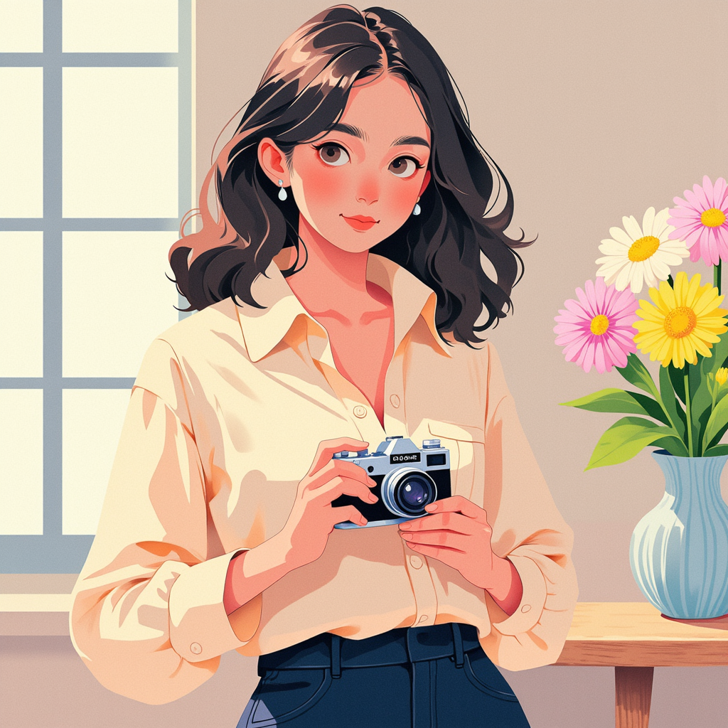 幻彩插画