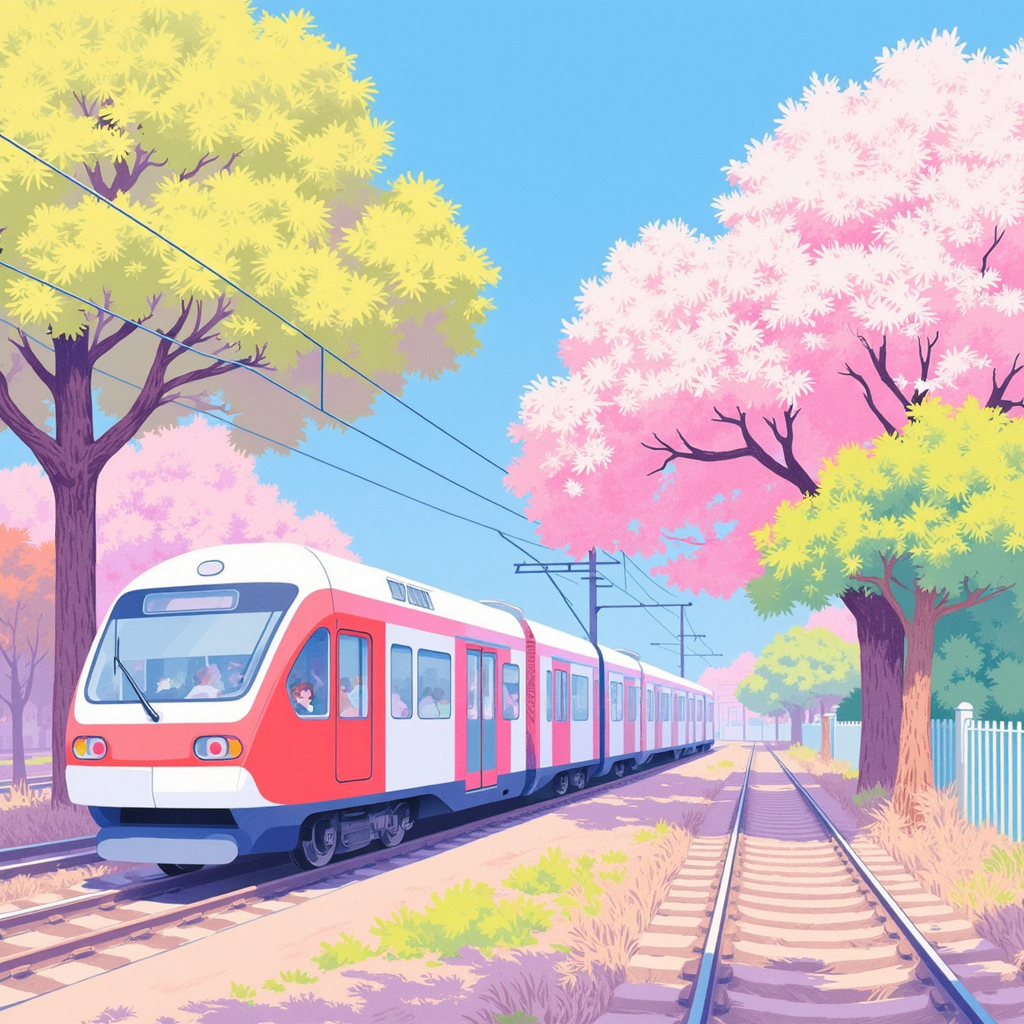 幻彩插画