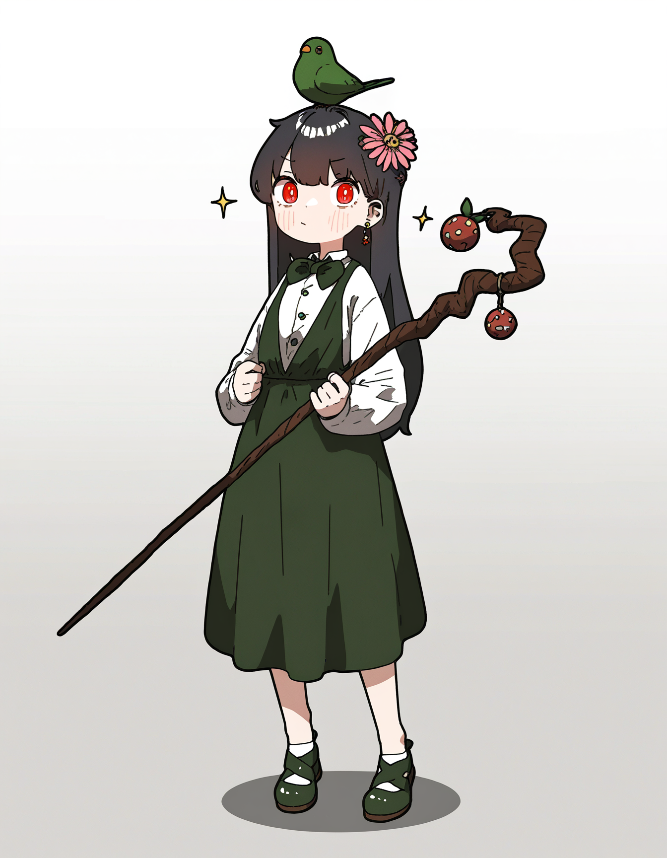 手绘风Q版小人