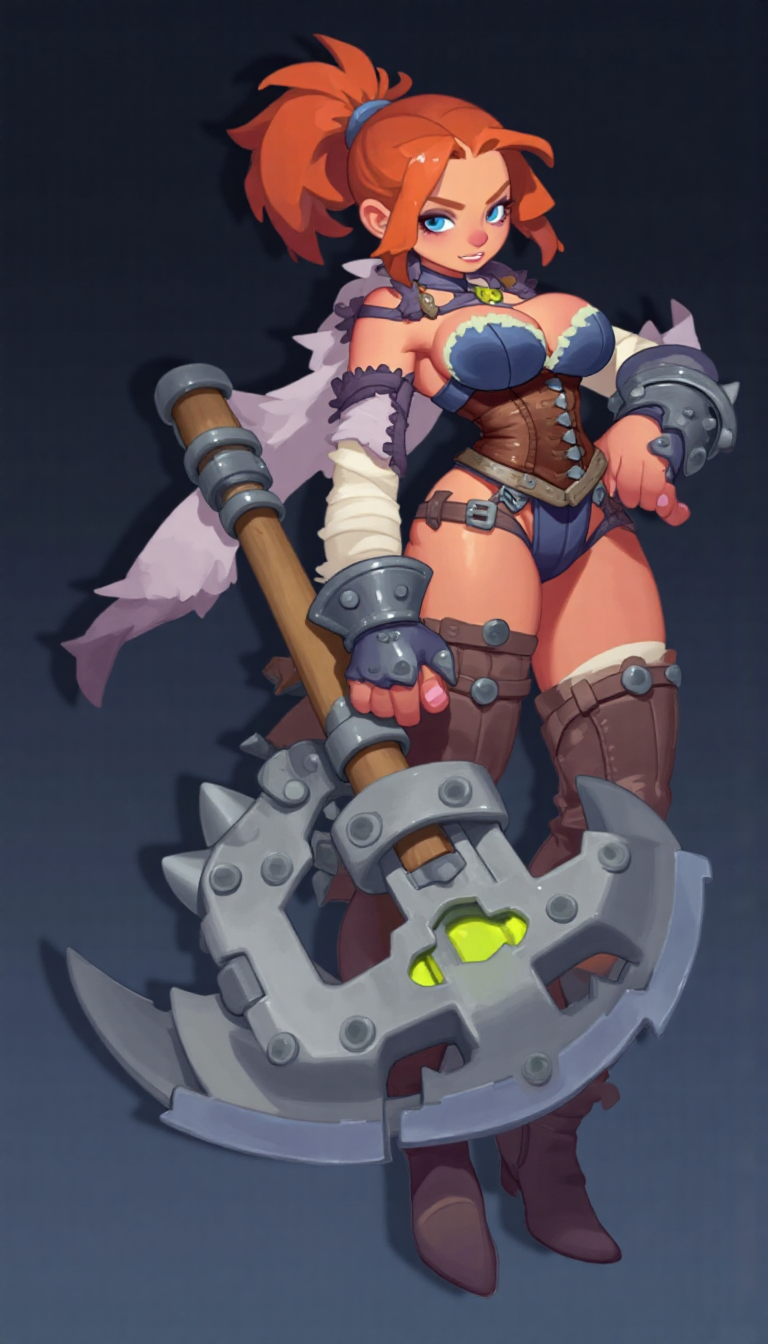 女战士