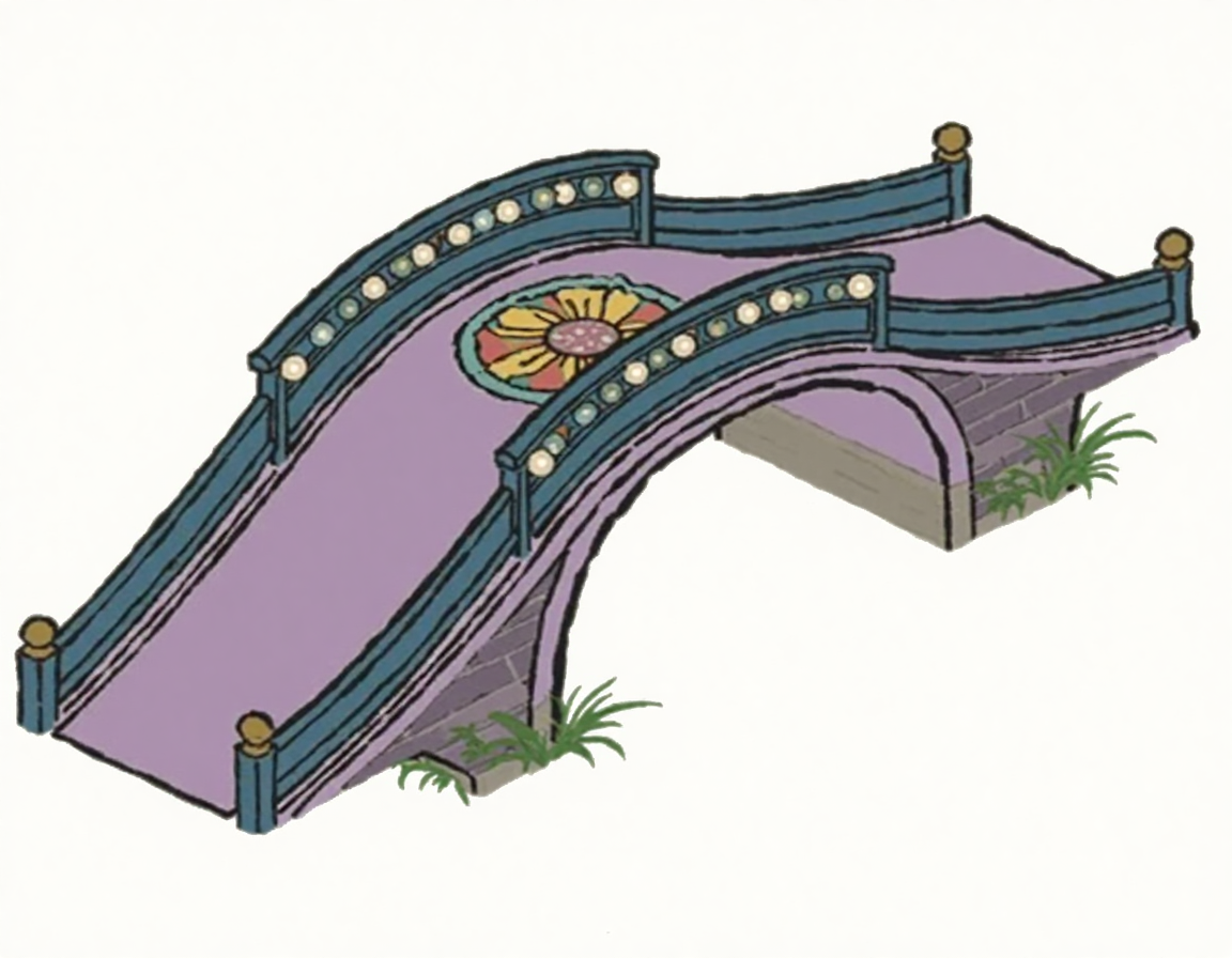 水墨等距场景