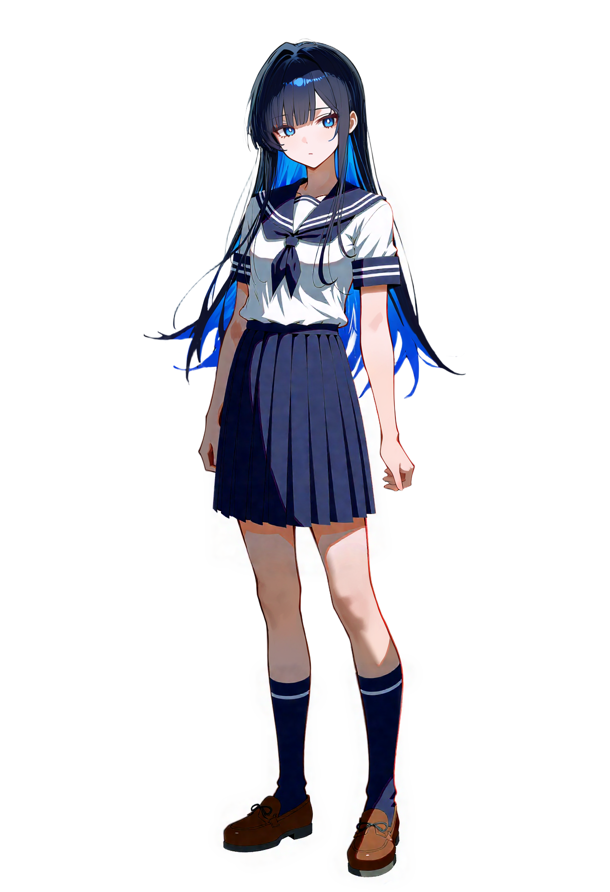 水手服 涂抹替换 