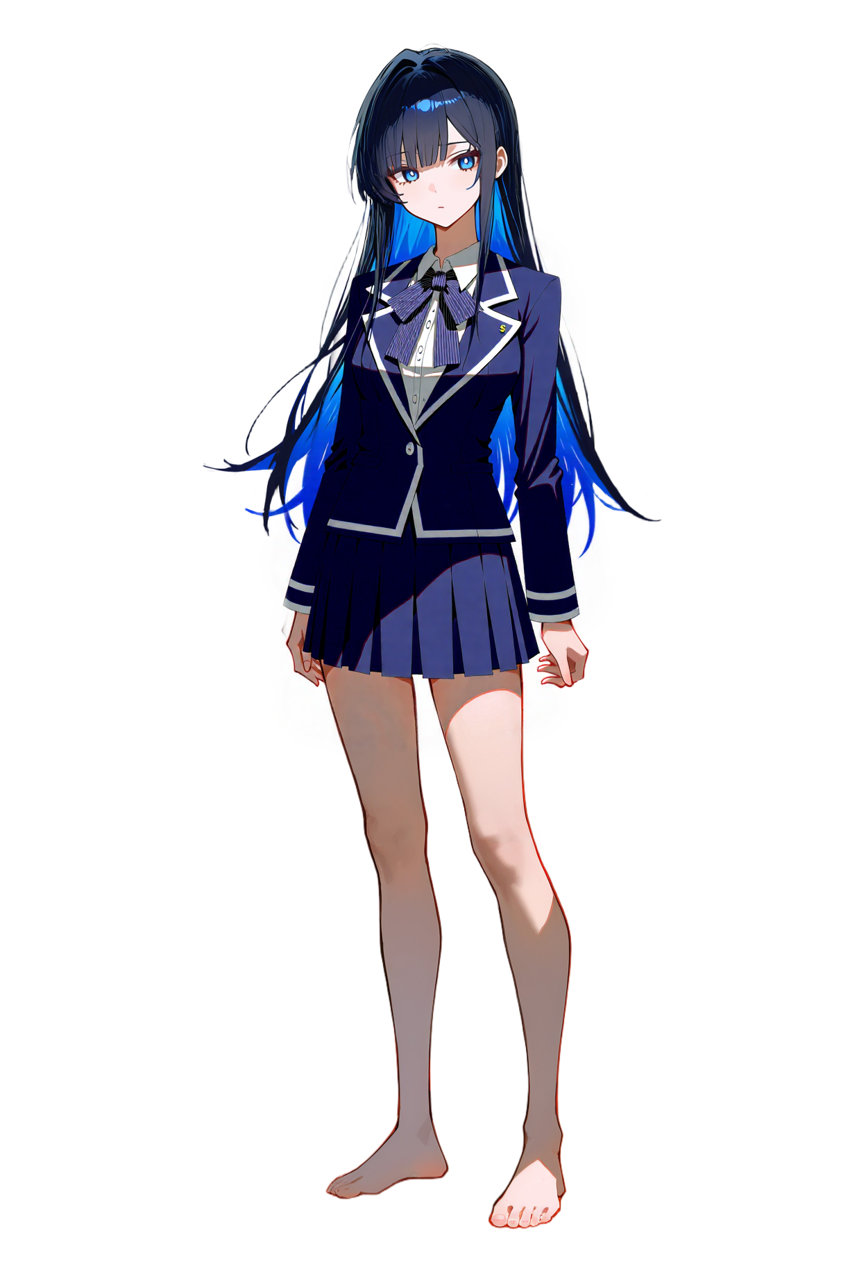 西式校服 涂抹替换1