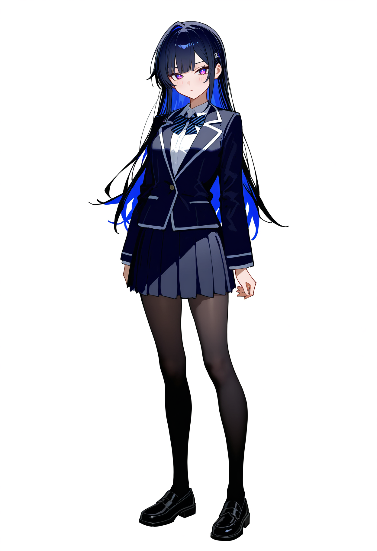 西式校服 画面细化