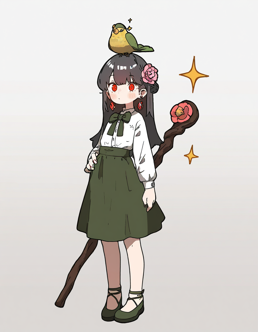 可爱Q版少女