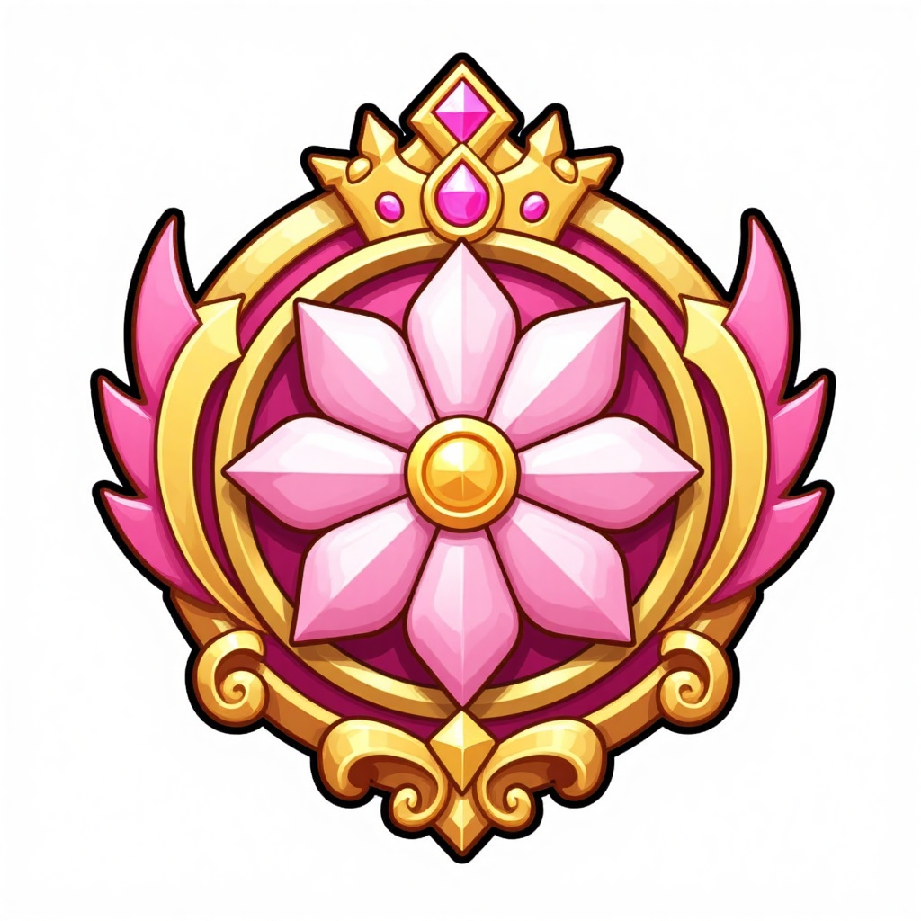 花元素徽章