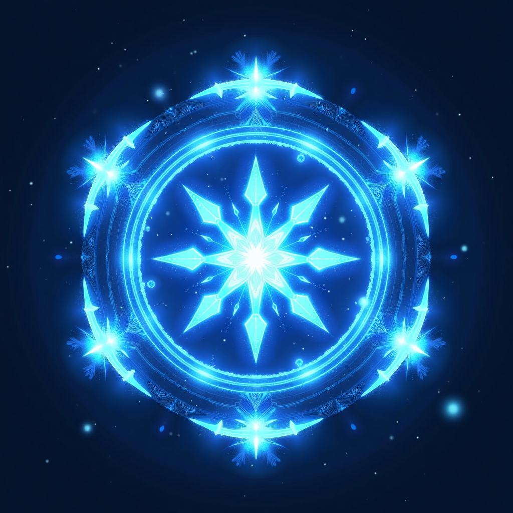 雪元素魔法阵