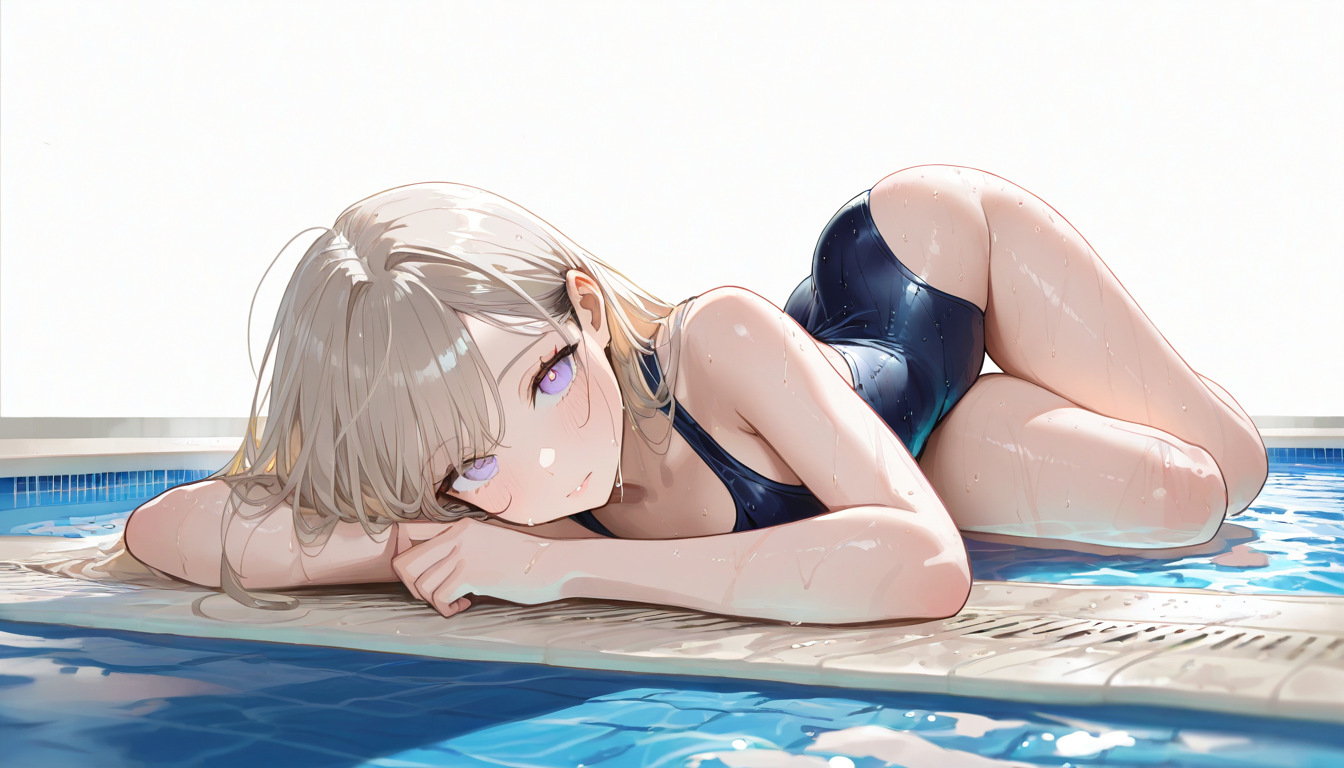 泳池女孩