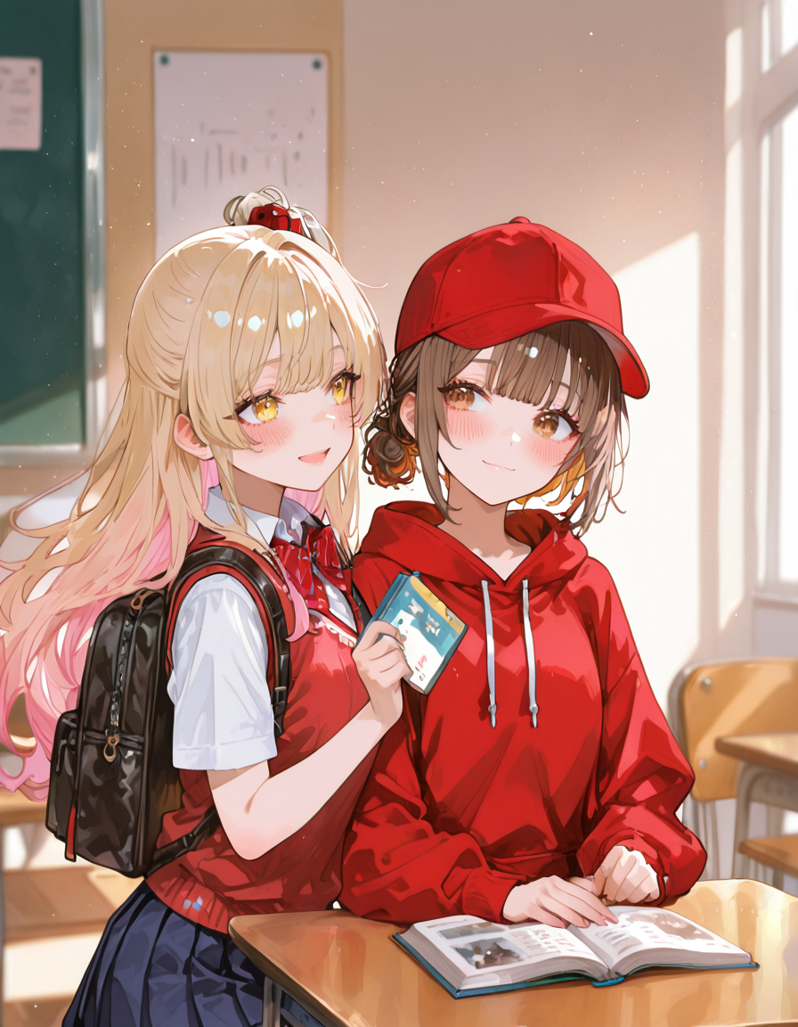 韩国女孩和中国女孩