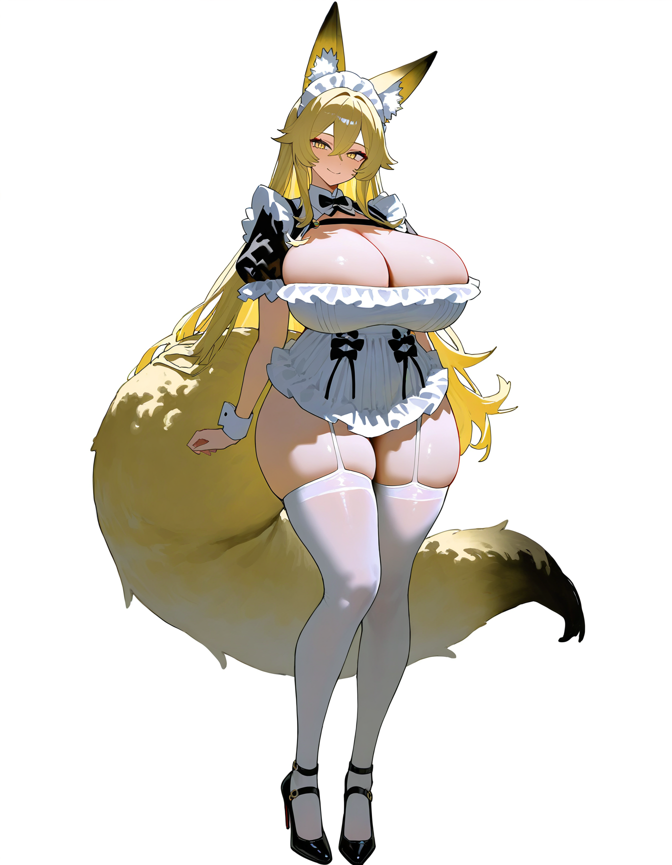 金发狐娘女仆