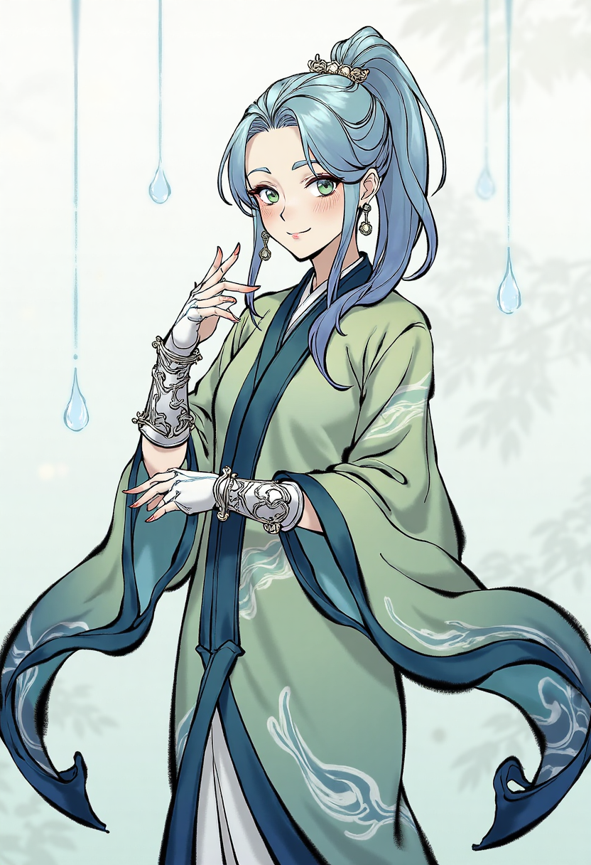 青鳞·水灵