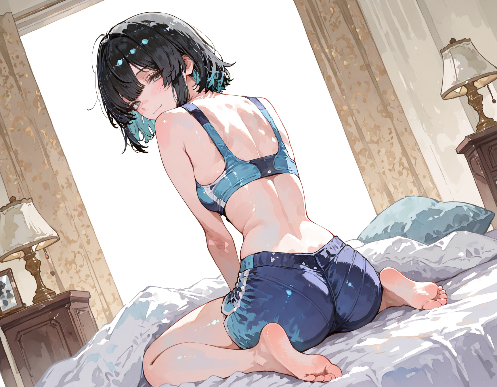 早上好