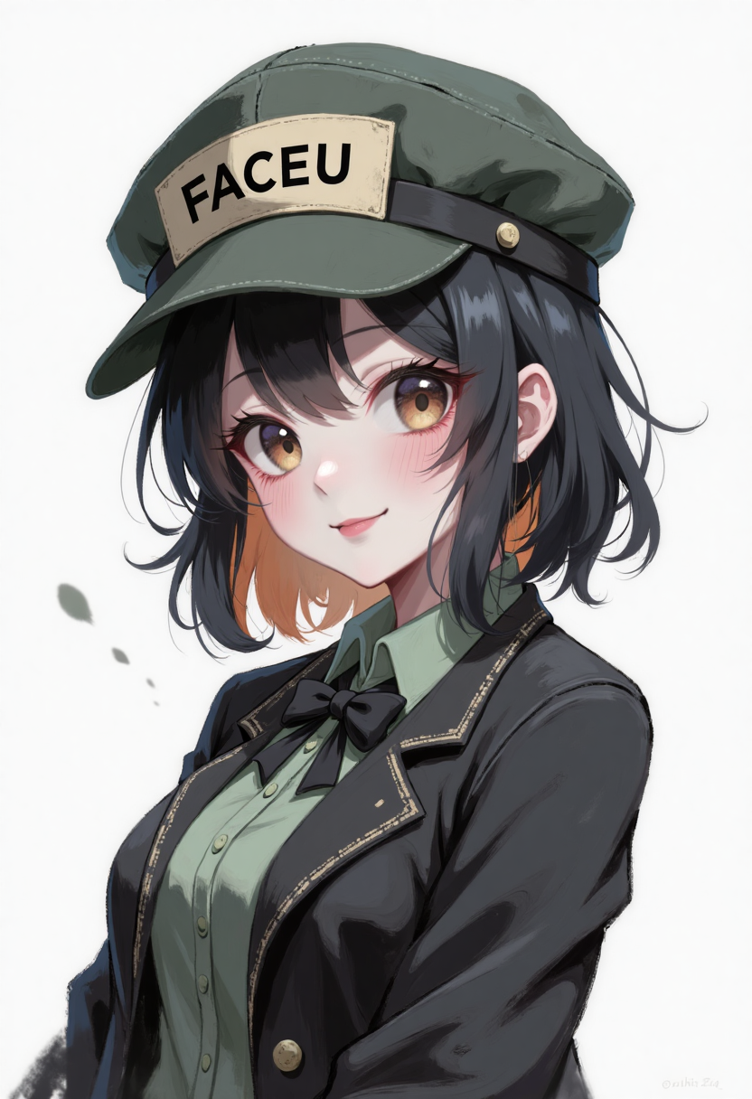 短发少女
