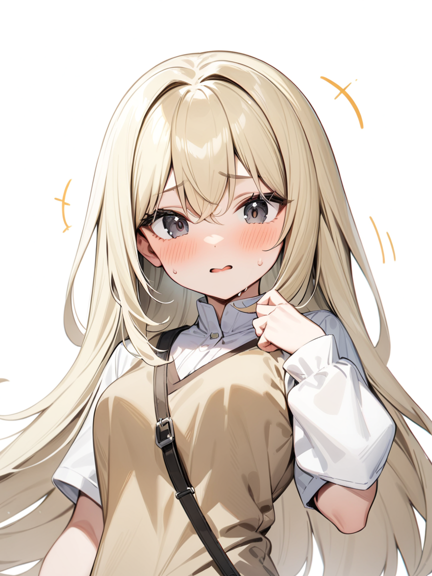 可爱的美少女