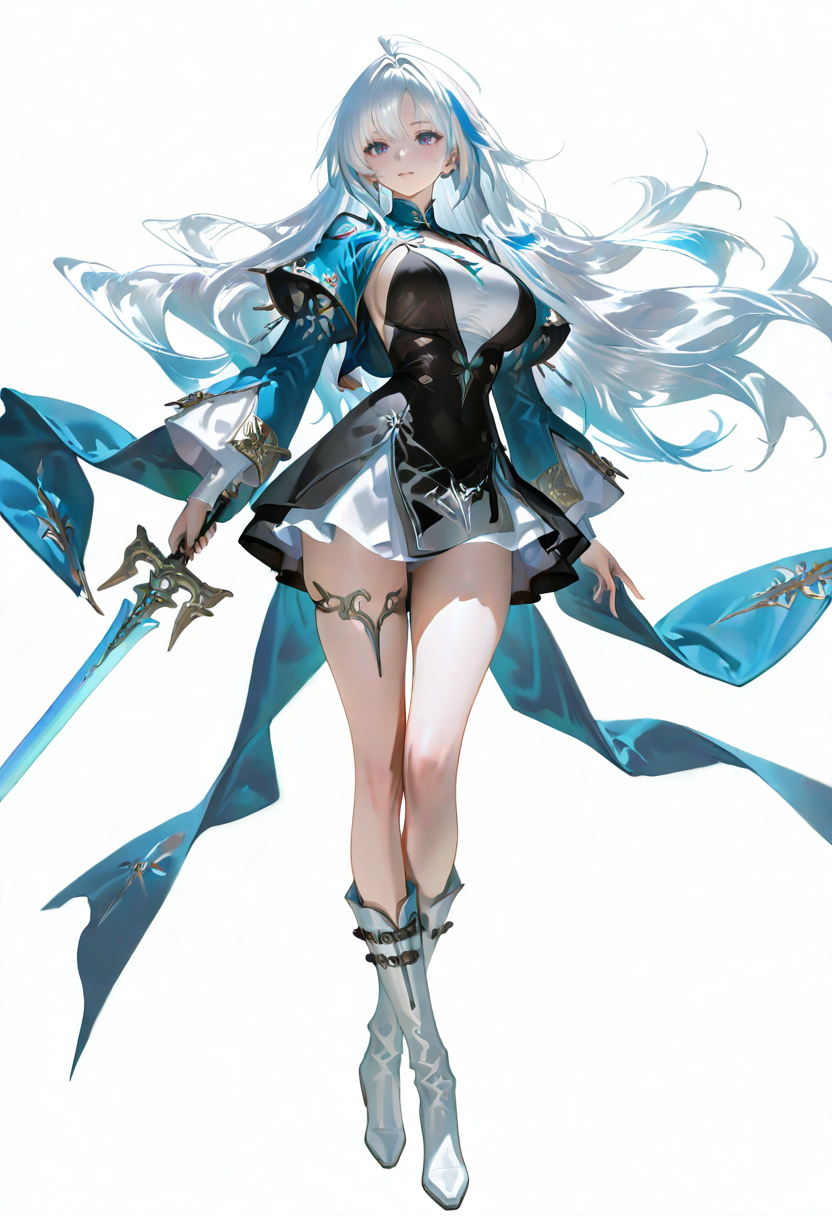 国风少女剑士