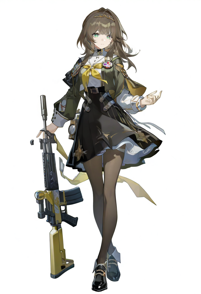 复古风战术少女