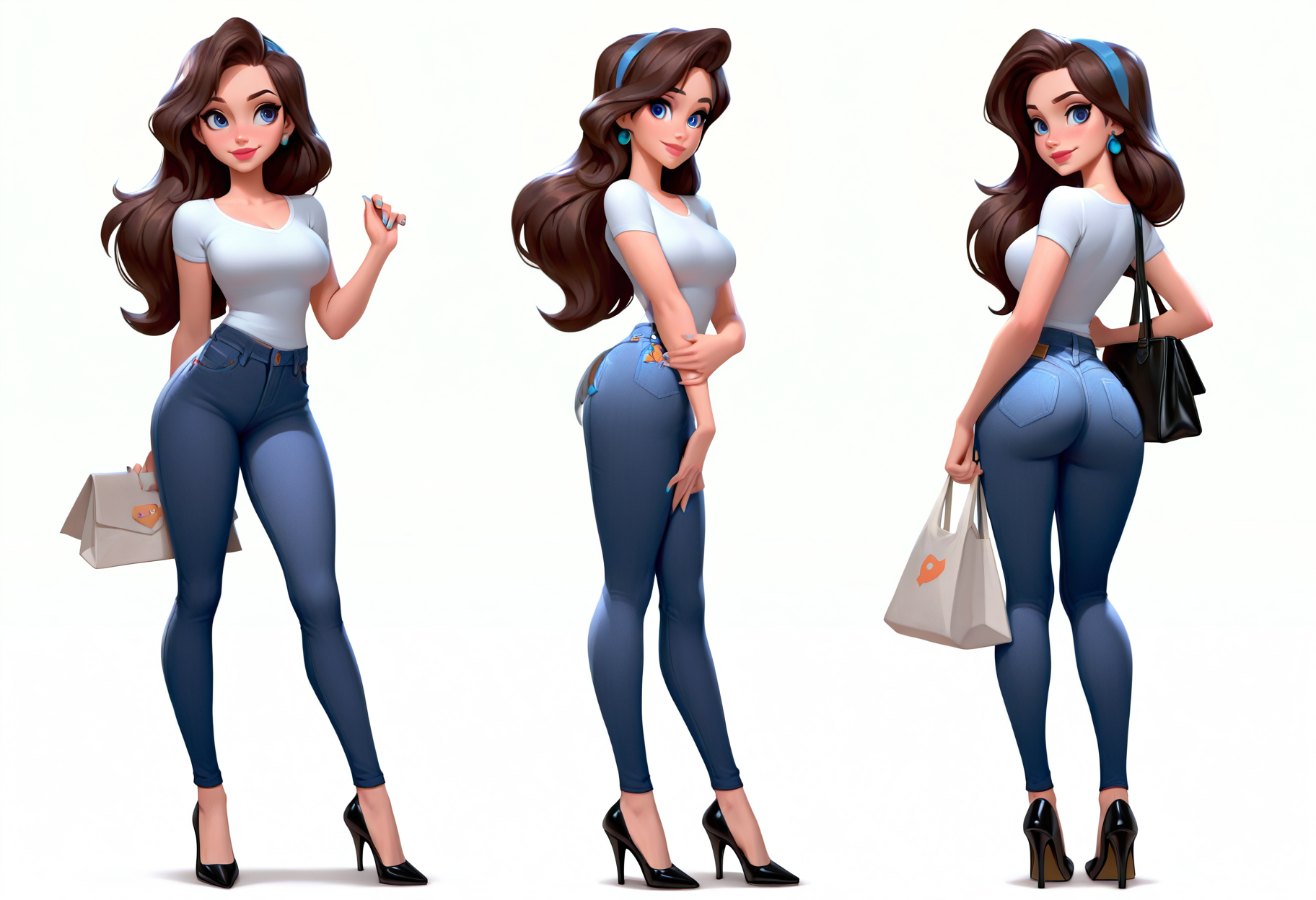 欧卡，美女