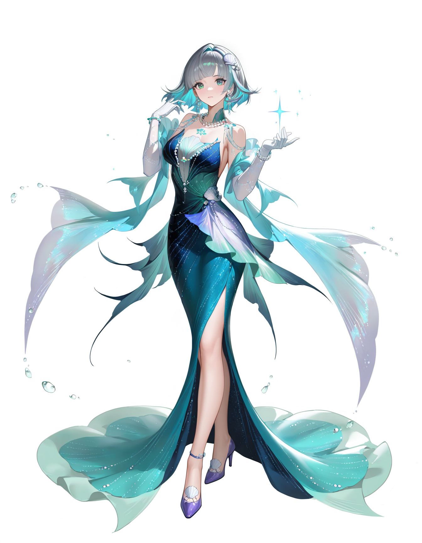 女生立绘作品