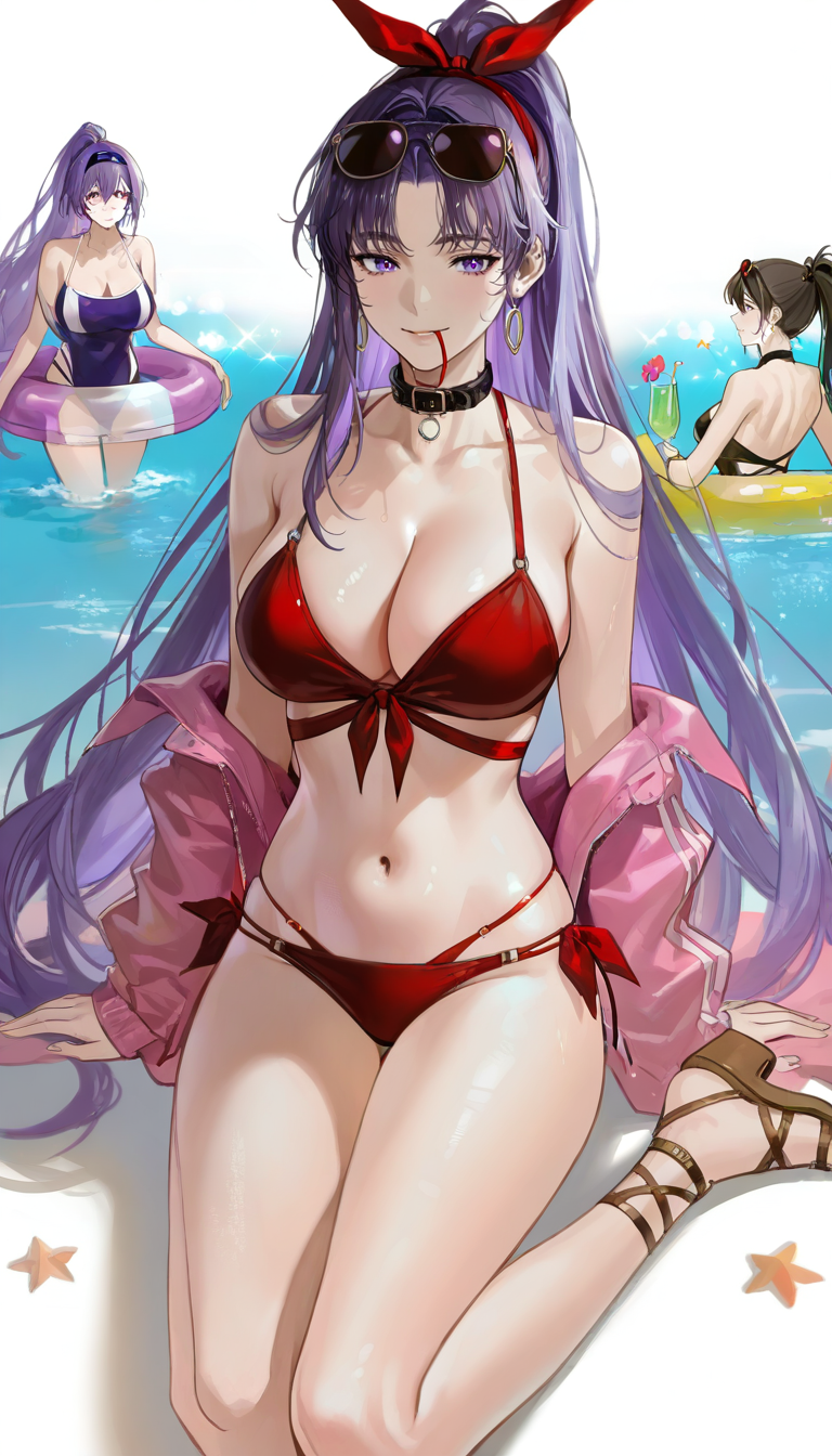 泳装女孩